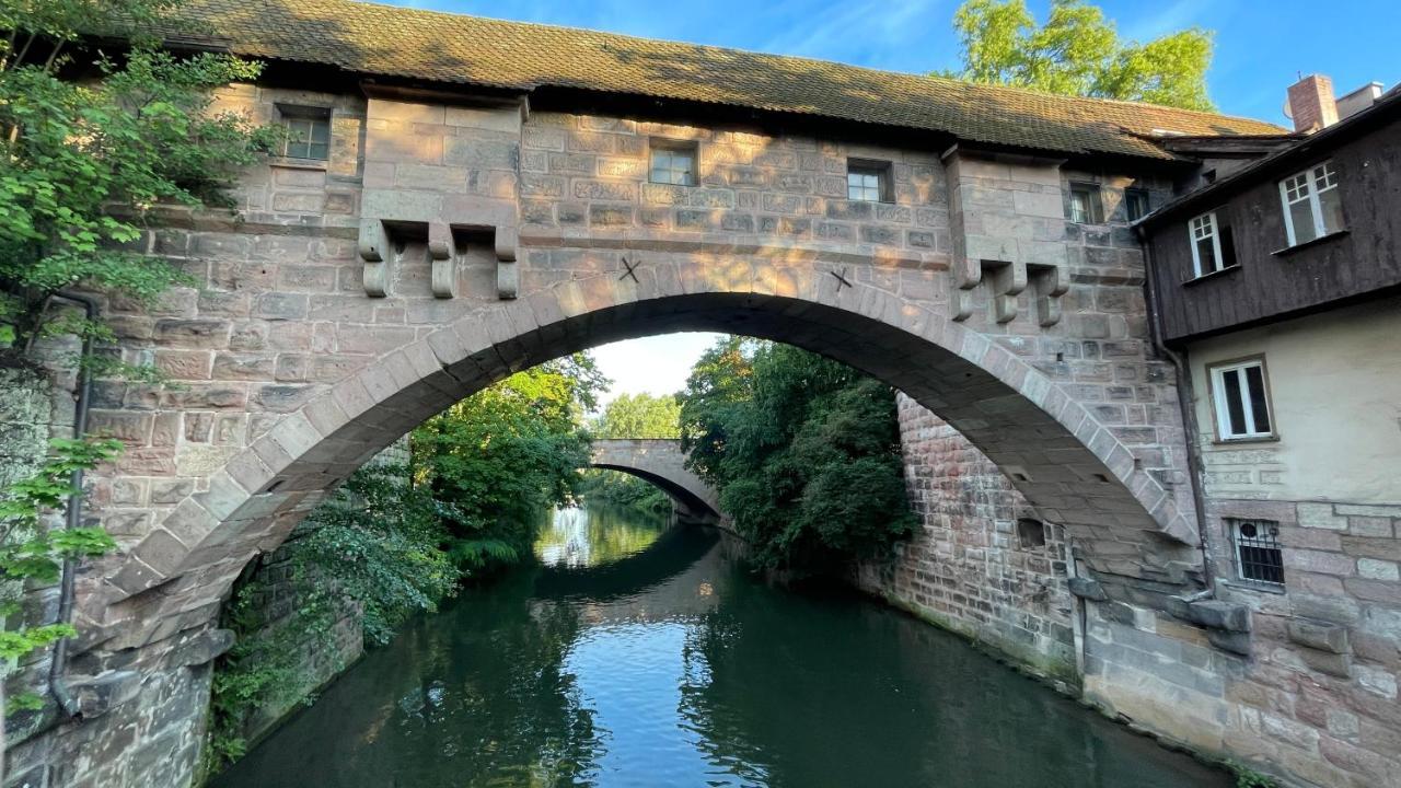 Altstadtoase An Der Marientormauer Norimberga Esterno foto